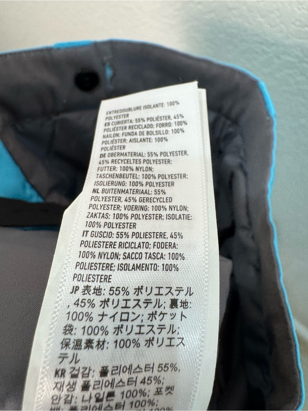 Spyder Girls M Castle Pant Splash Blue Insulated Ski Snowboard Snow Pants 140 - Picture 5 of 10